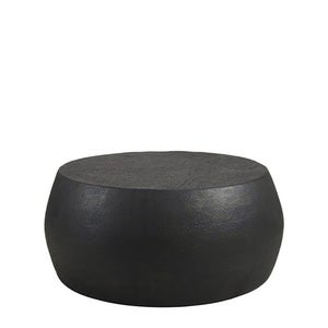Fiora Couchtisch Ø80 cm Schwarz