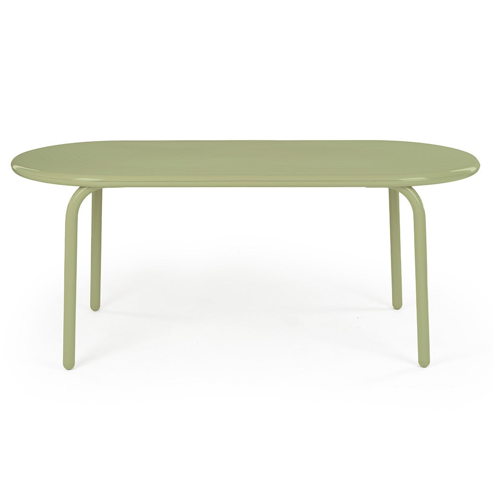 Groove Obround Tisch Moss 