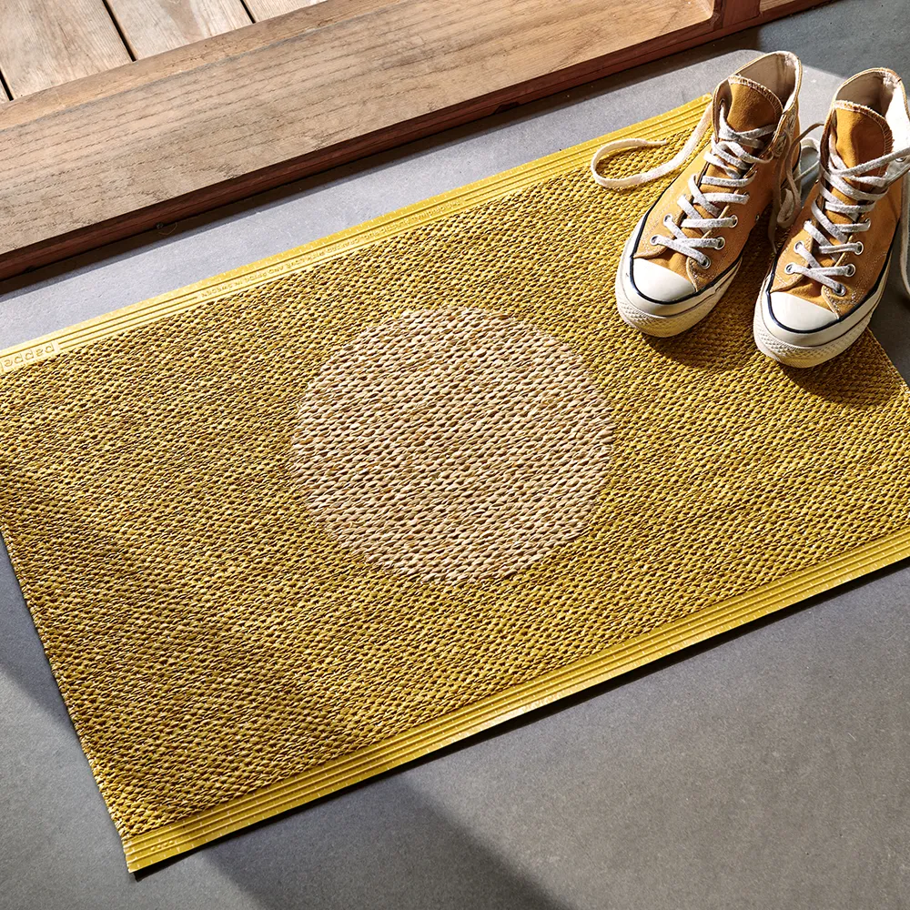 Vera Pop teppich Mustard/Pale Yellow 70 x 50cm