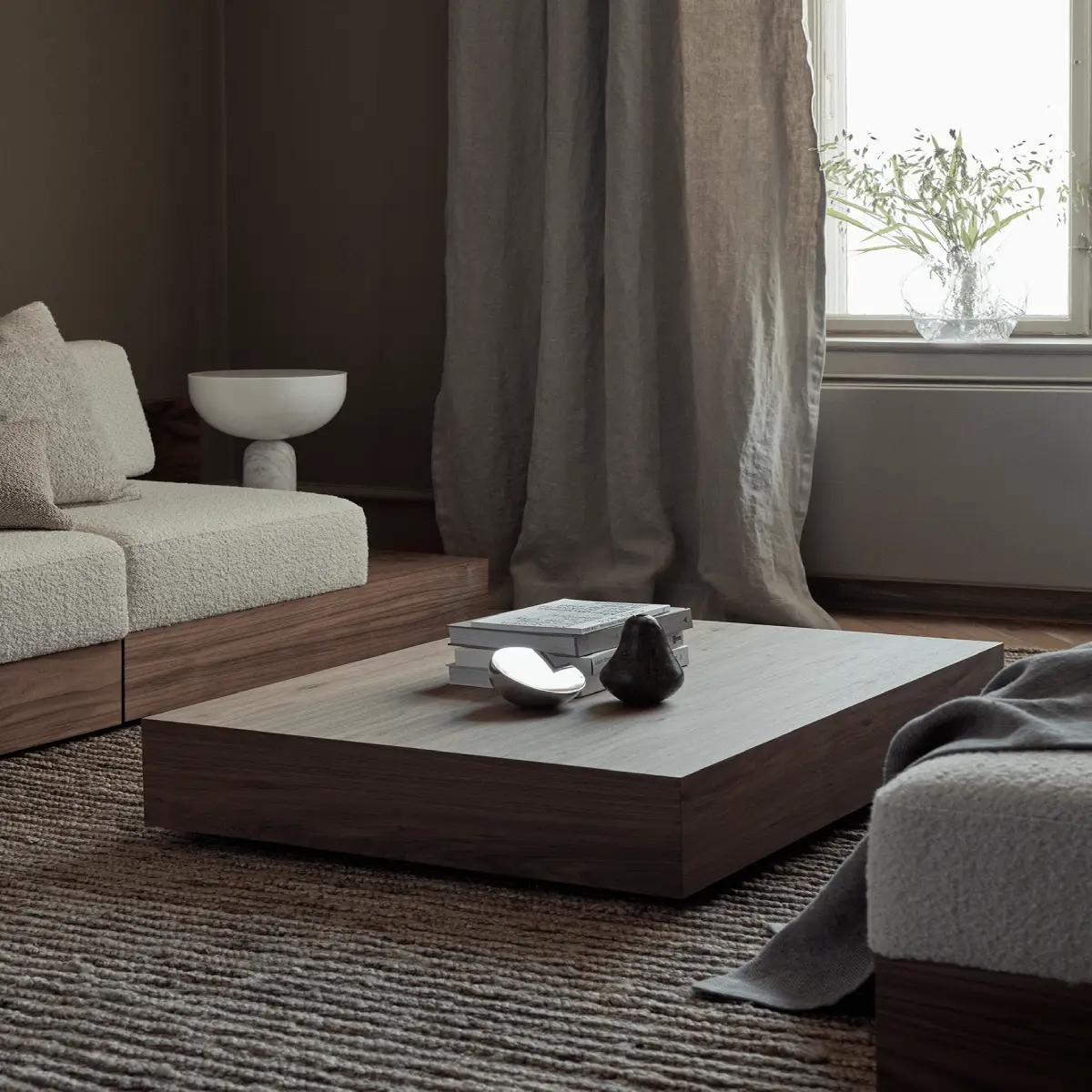 Aura Table Spiegel Stainless Steel