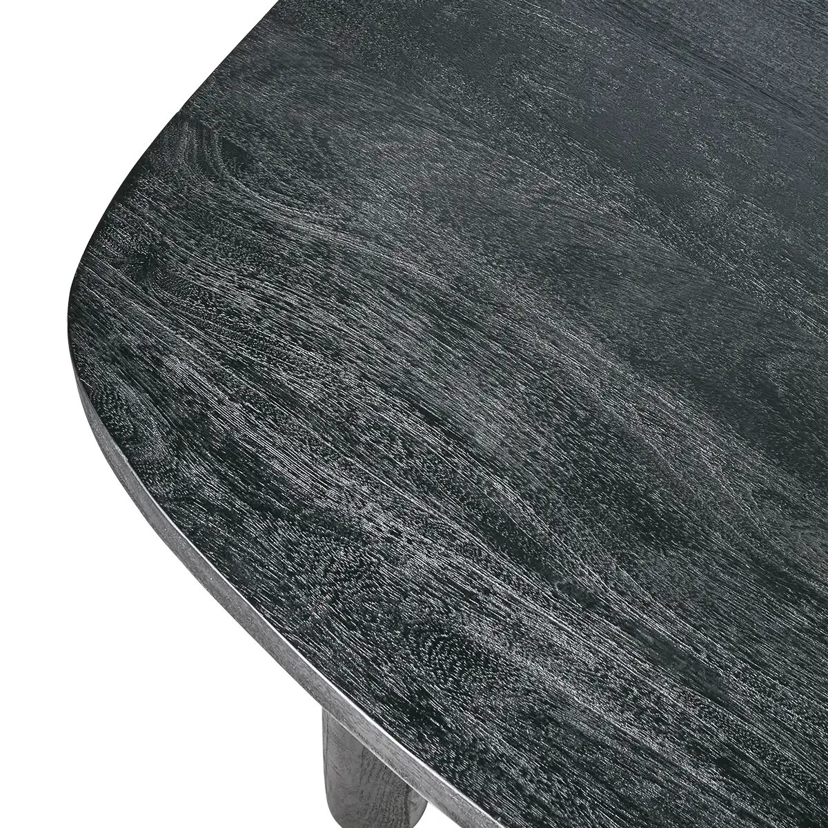 PORTLAND Tisch Schwarz L120xB120xH76 cm