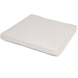 River Sitzkissen 43 x 45 cm Blanco