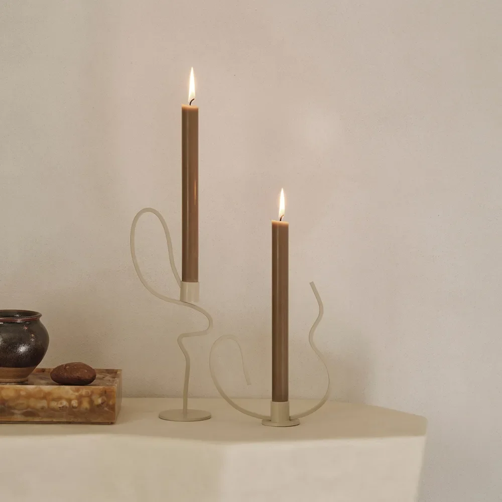 Valse Kerzenständer niedrig Cashmere