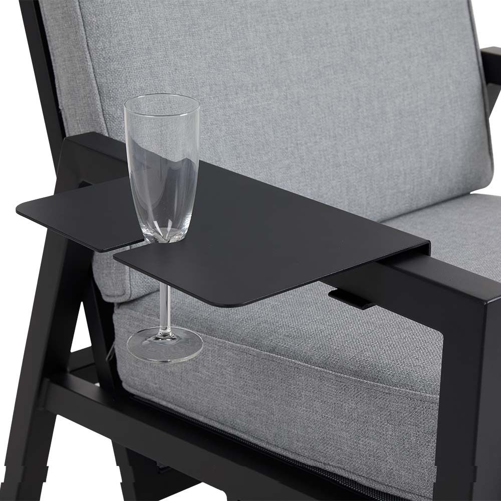 Belfort Tablett Tisch 23x30 cm weiß