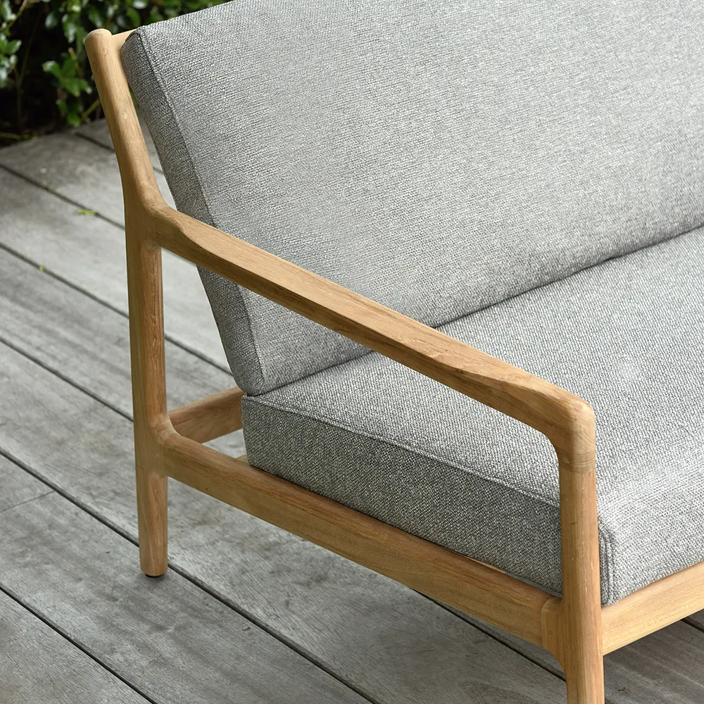 Jack 2-Sitzer-Sofa Teak/Mokka 