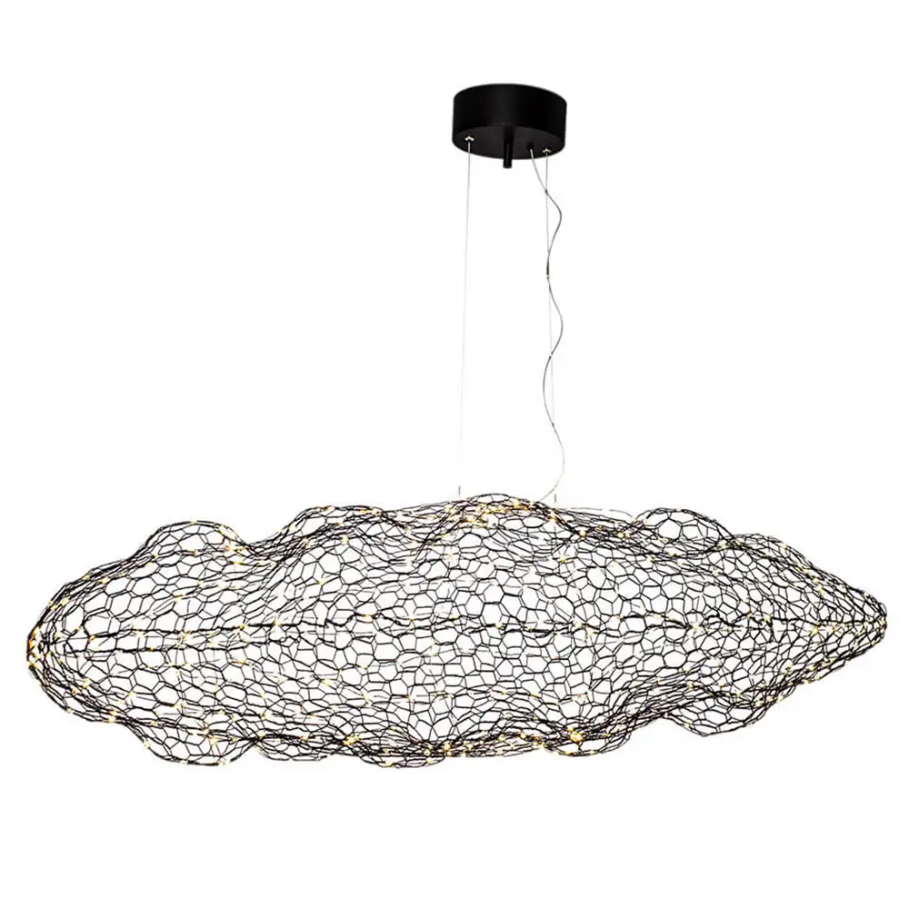 Hayden Deckenleuchte L115cm Schwarz 