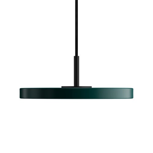 Asteria Micro Deckenleuchte Ø15 cm Forest Green/schwarz