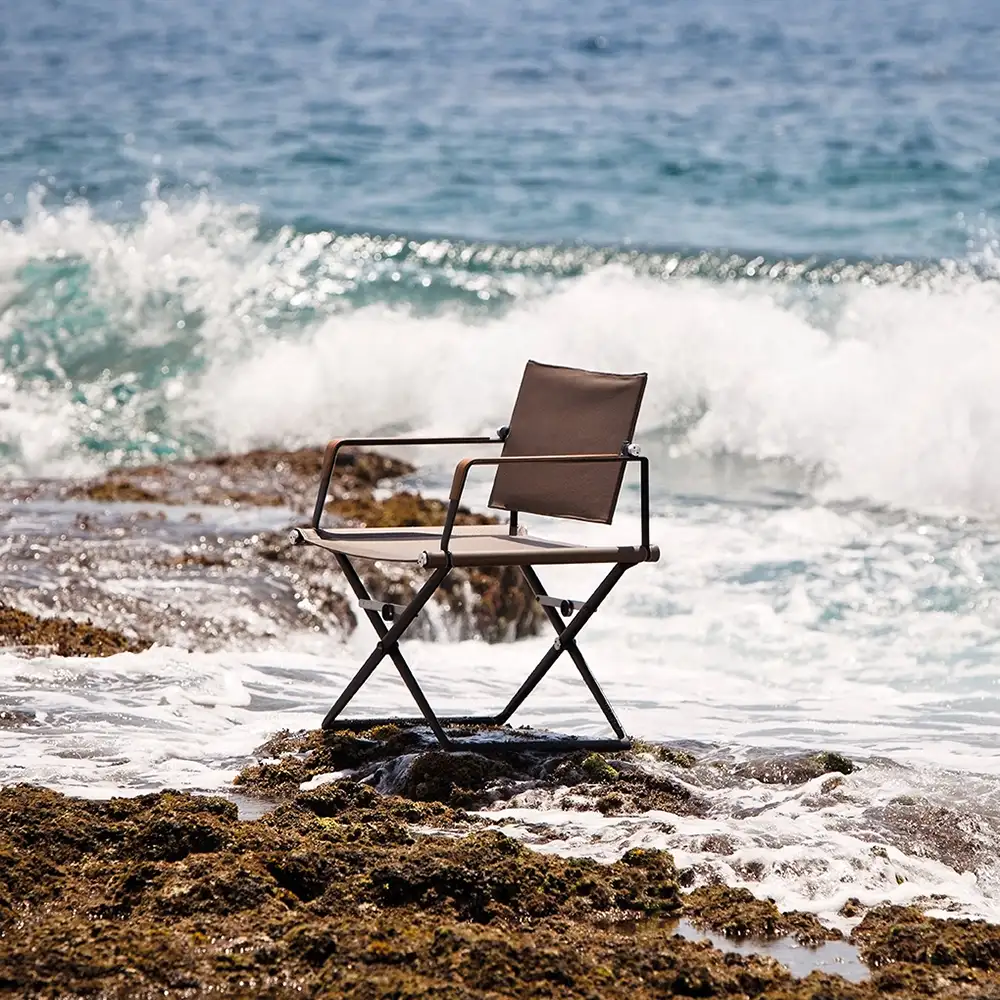 Seax Sessel Schwarz/Taupe