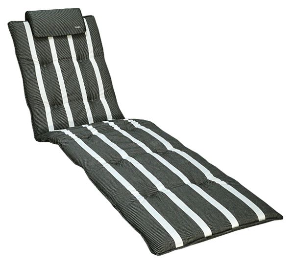 Home Sonnenliege Kissen 54cm Dunkelgrau