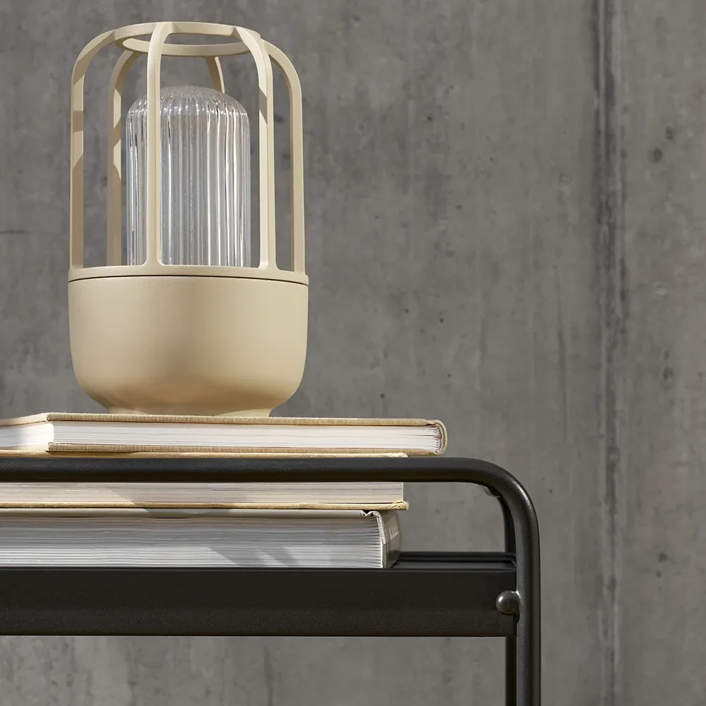 LIGHT No.1 tragbare Lampe Beige