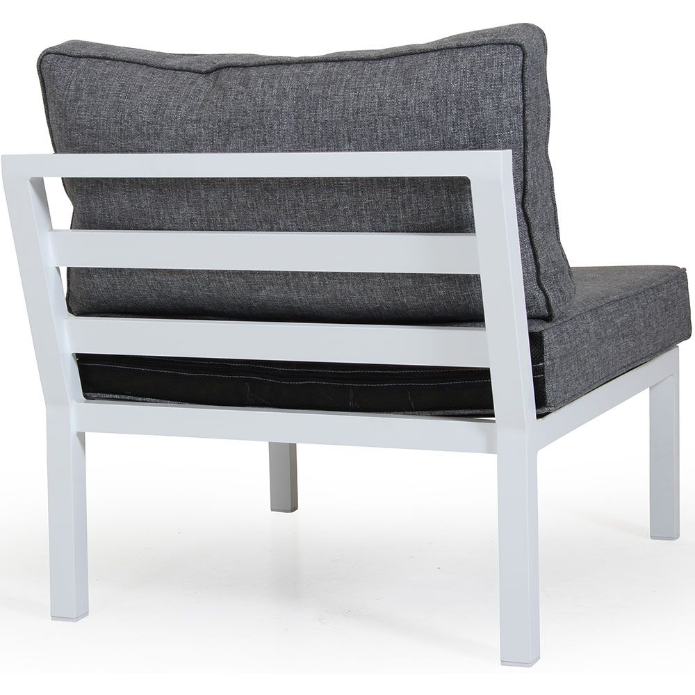 Weldon-Mittelteil weiß/grau