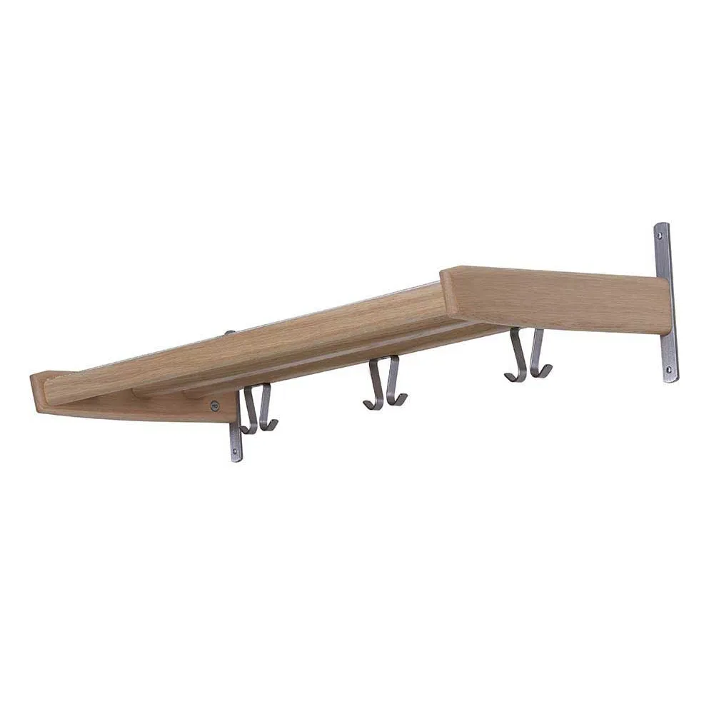 Oscarssons Möbel, Meja Hutablage 90 Cm Eiche Weiß Geölt