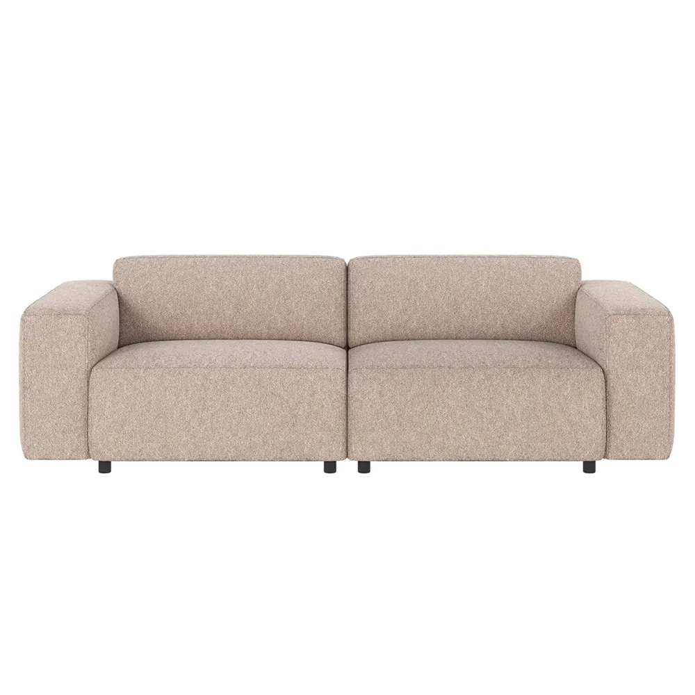 Willard Sofa 3-Sitzer Stoff Alice hellbeige