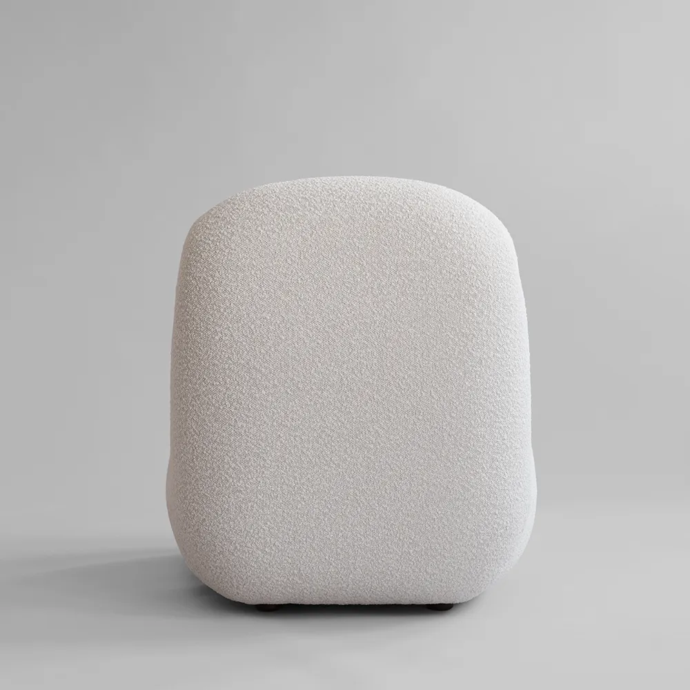 Toe Sessel Flat - Cremeweiß