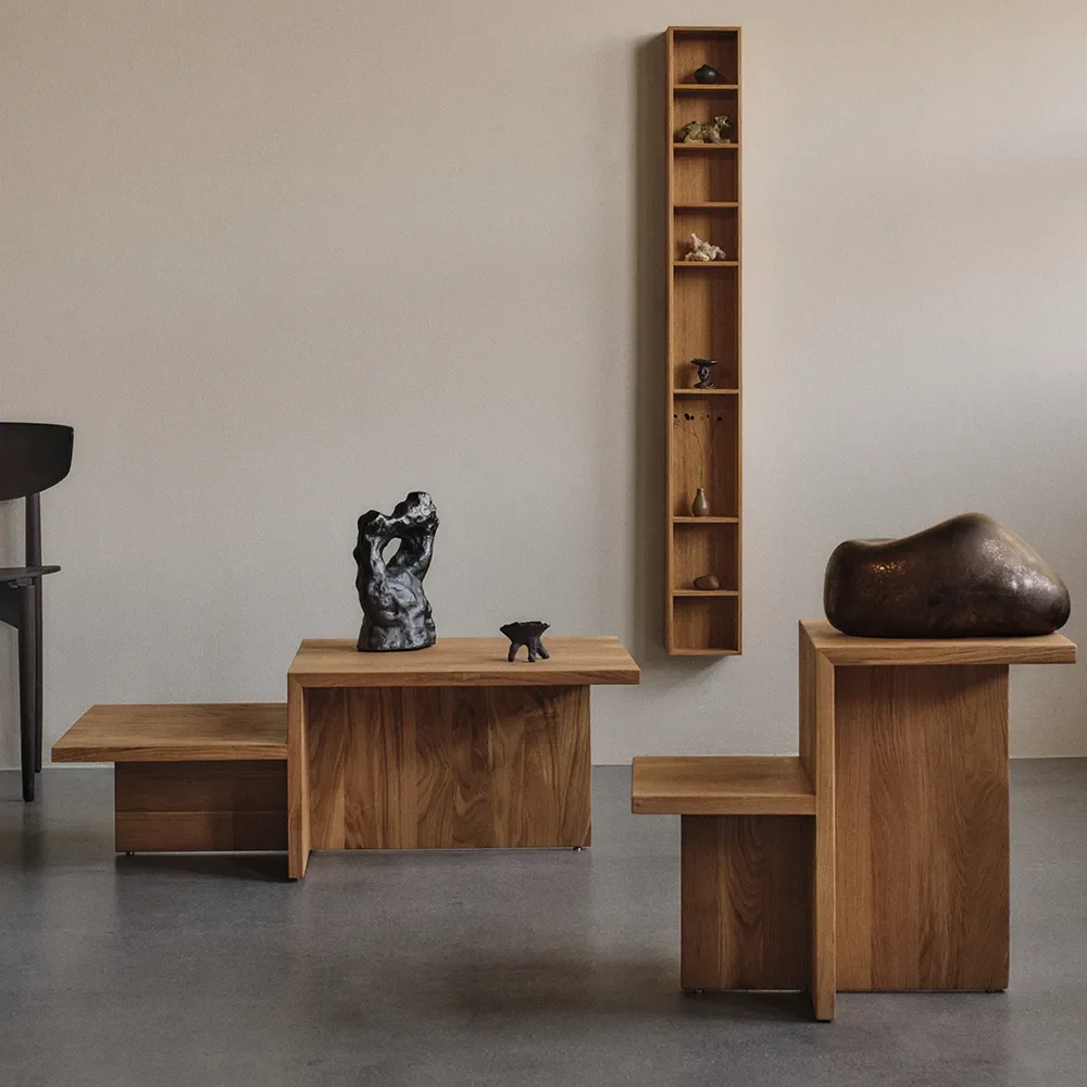 Beistelltisch aus Eichenholz Distinct