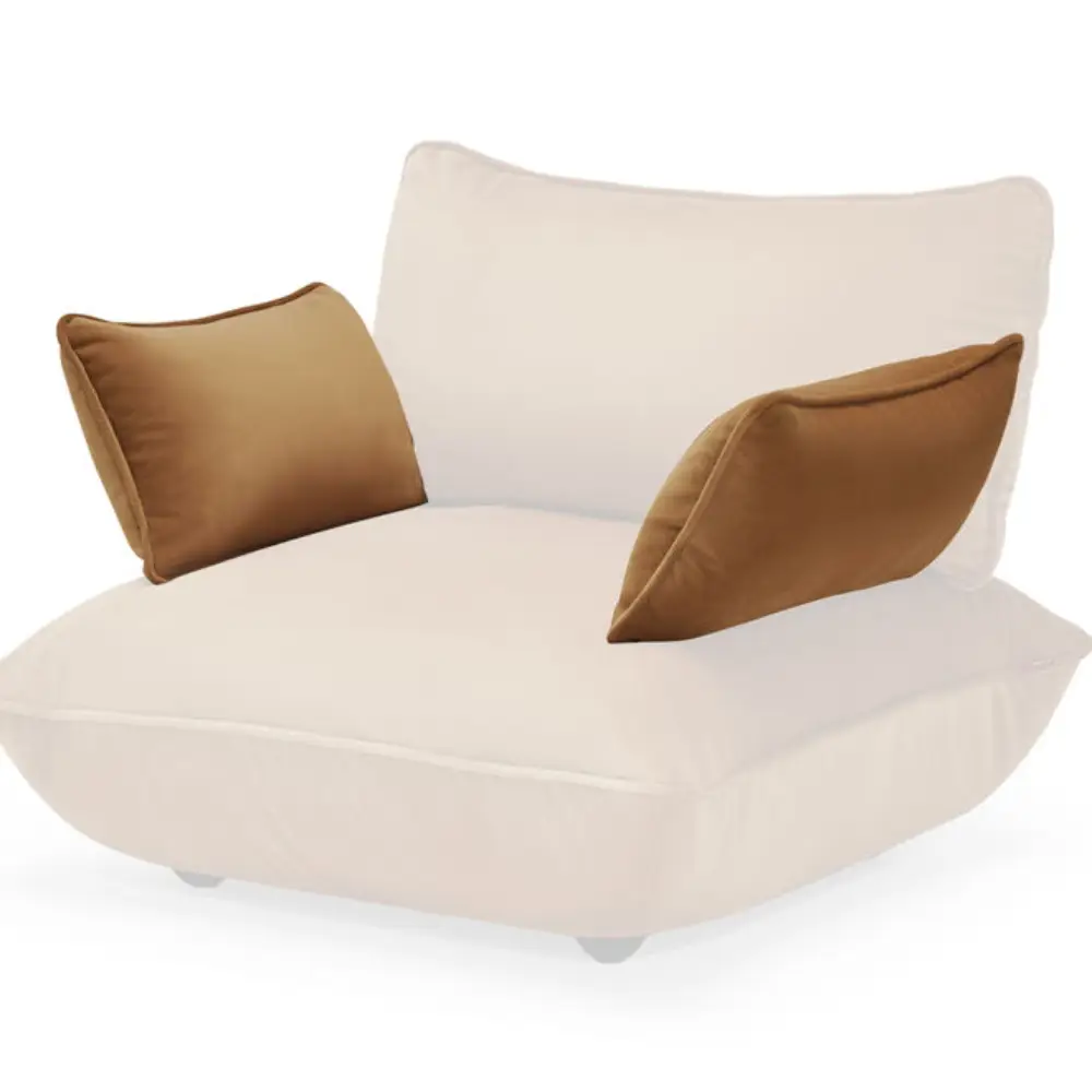 Sumo armlehne velvet recycled almond