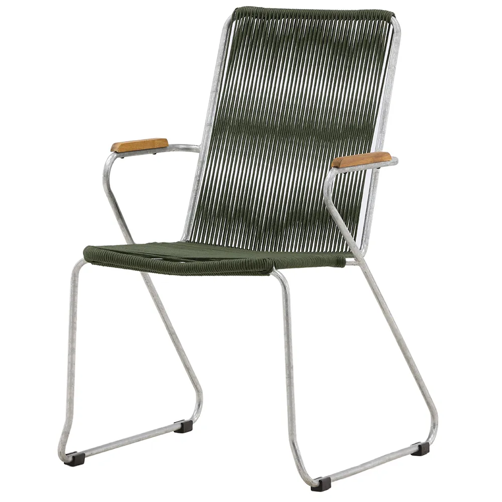 Bois Dining Chair Grün 2er-Pack