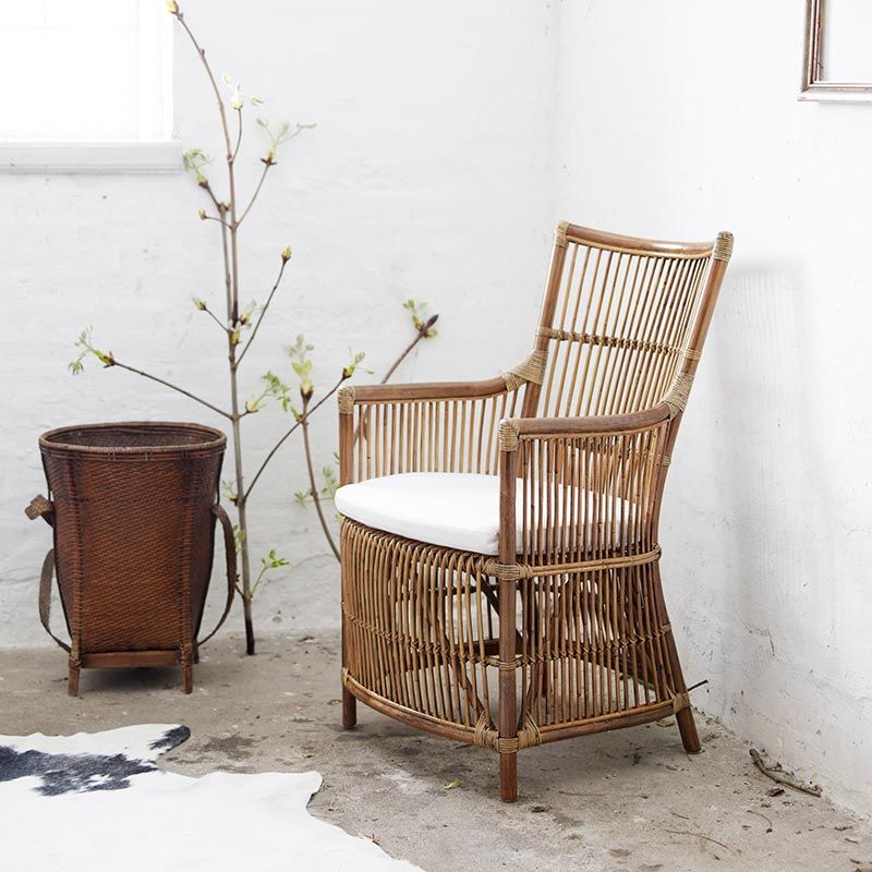Sessel Davinci Rattan antik