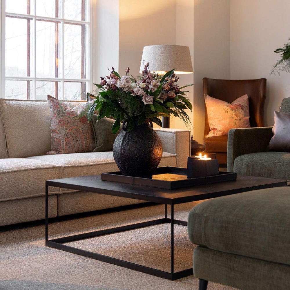 BELLE floraler Kissenbezug – 50x50