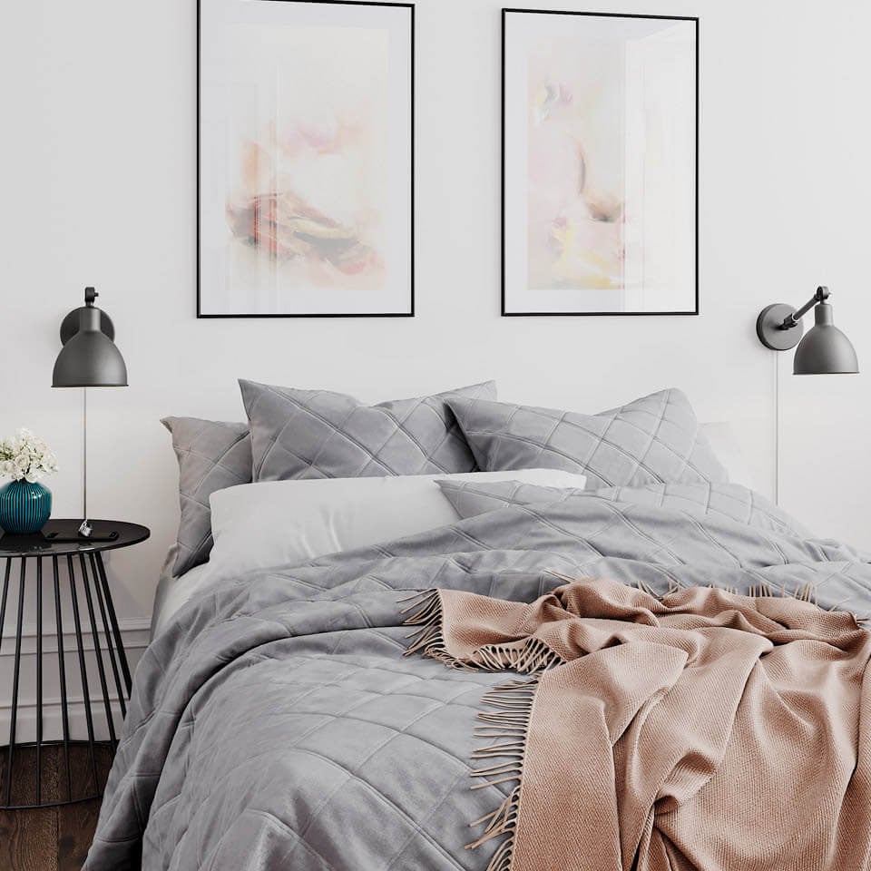 Bazar Wandleuchte Sand schwarz