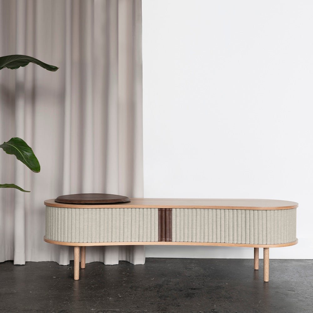 Audacious TV-Ständer Eiche/White Sands