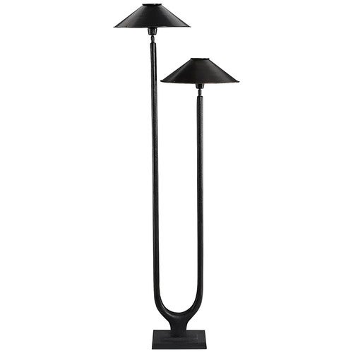 Twin Stehleuchte antik bronze
