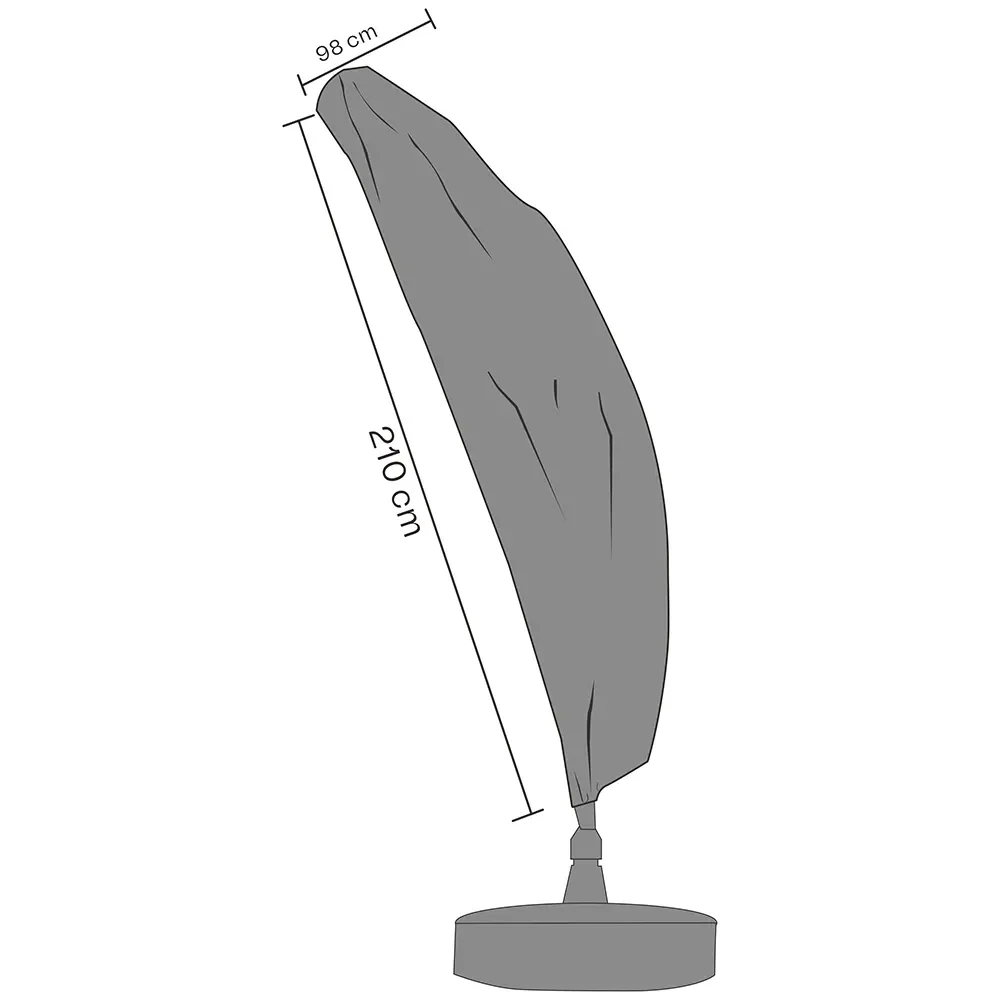Sonnenschirmbezug Easy Sun 265x75 cm wasserdicht