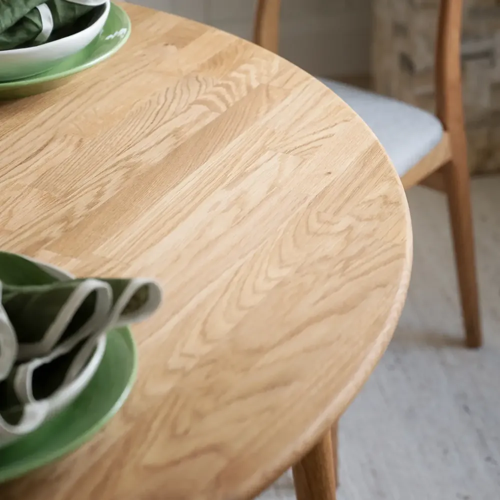 Tyler Esstisch Ø120-165 cm Eiche