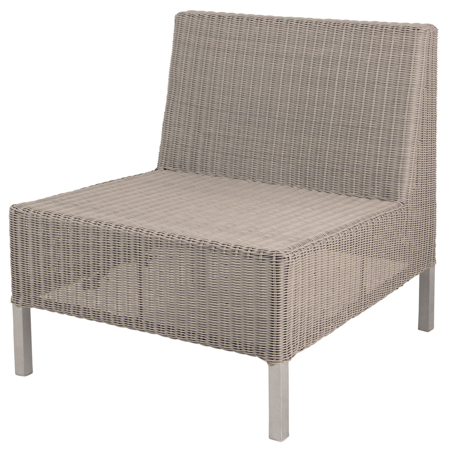 Connect Dining Lounge Einzelmodul Taupe, Weave 