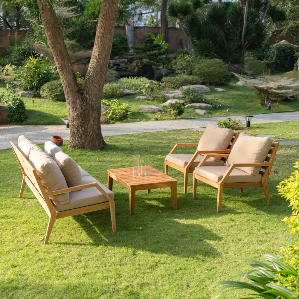 Gunnaröd 2-Sitzer Loungesofa inkl. Kissen Blau