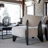 Cadiz Stoffsessel Quiet cream