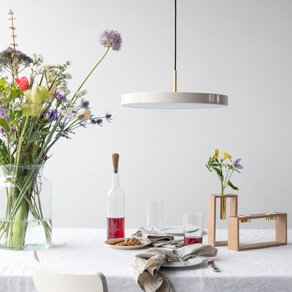 Asteria Pendelleuchte Mini Ø31 cm Pearl White