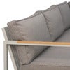 Cap Ecksofa Klein Light Grey / Grey