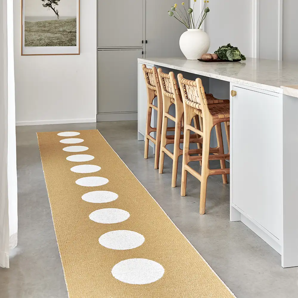 Vera Teppich 70x375 cm ochre / vanilla