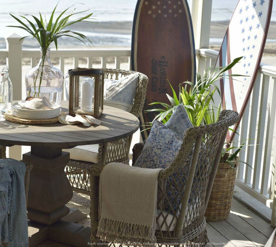 Surfbrett Dekoration Java Eiche