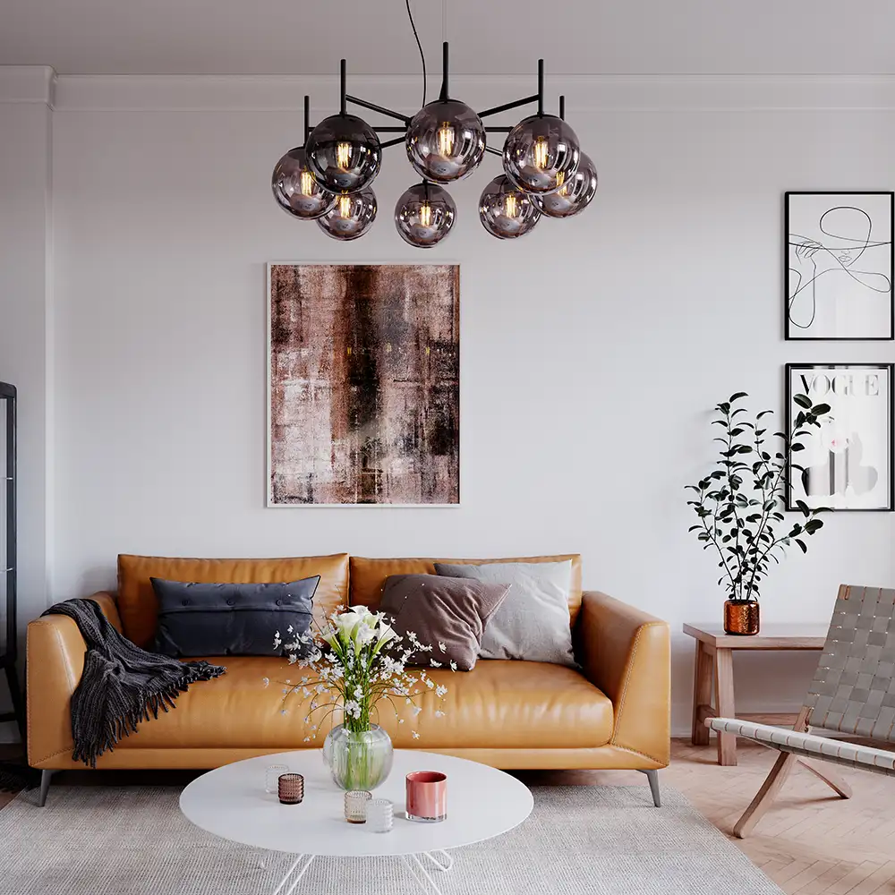 Boyle Deckenleuchte rauchgrau