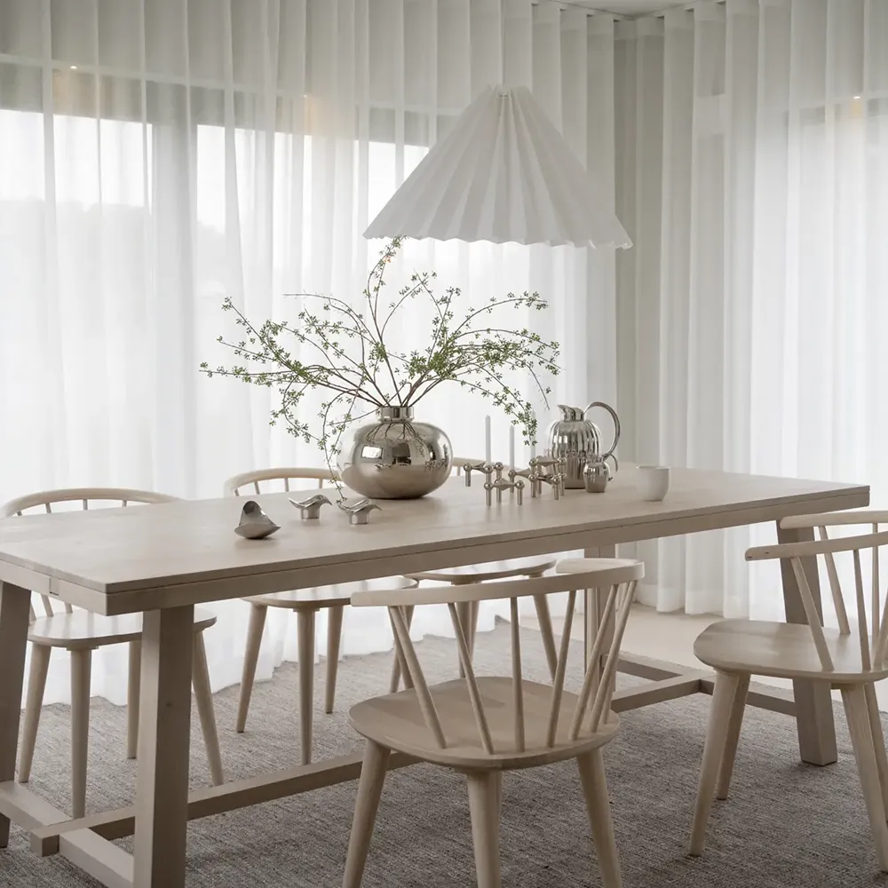 Carmen Esszimmerstuhl weiß pigmentiert