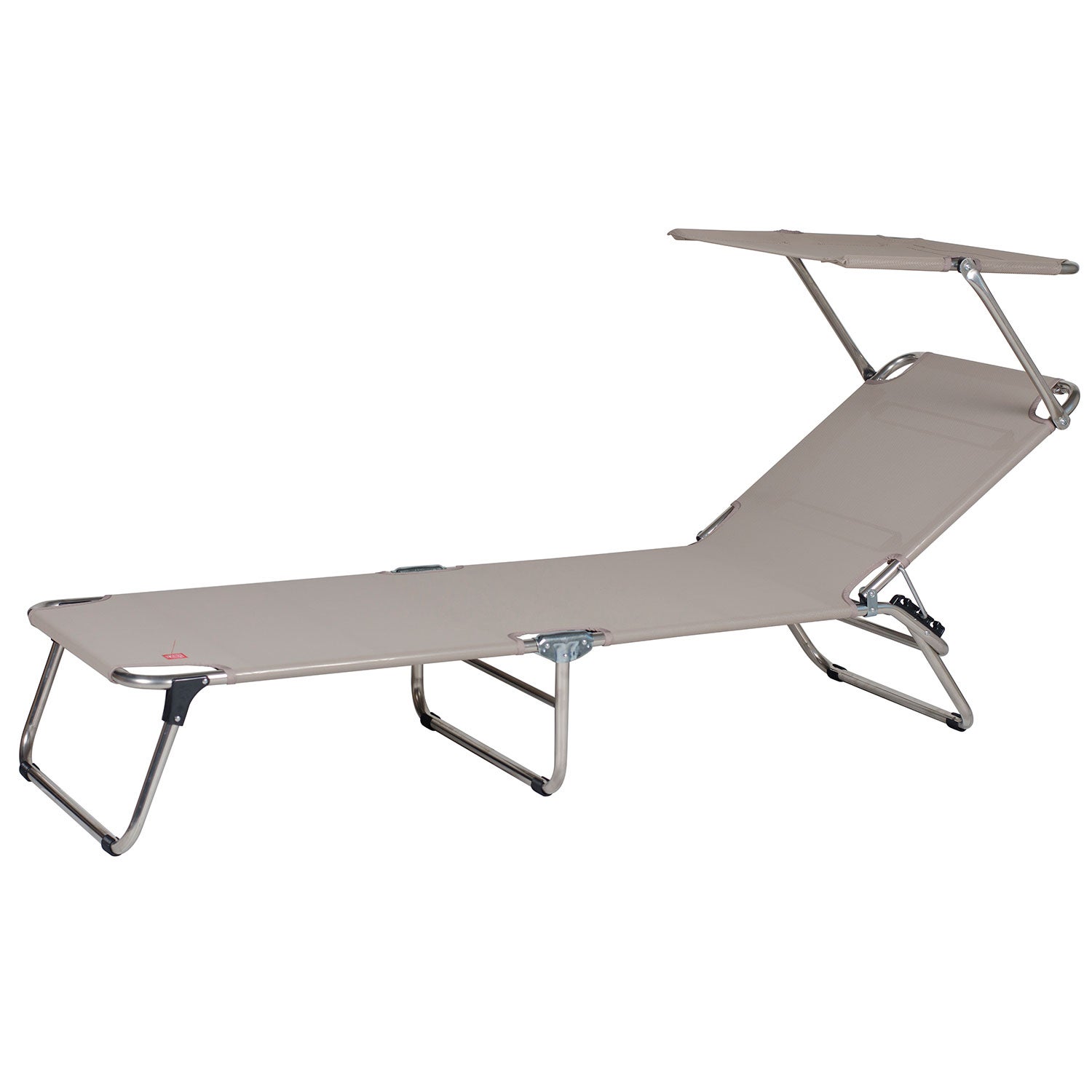 Amigo Sonnenliegeaufsatz Aluminium/Textilene taupe