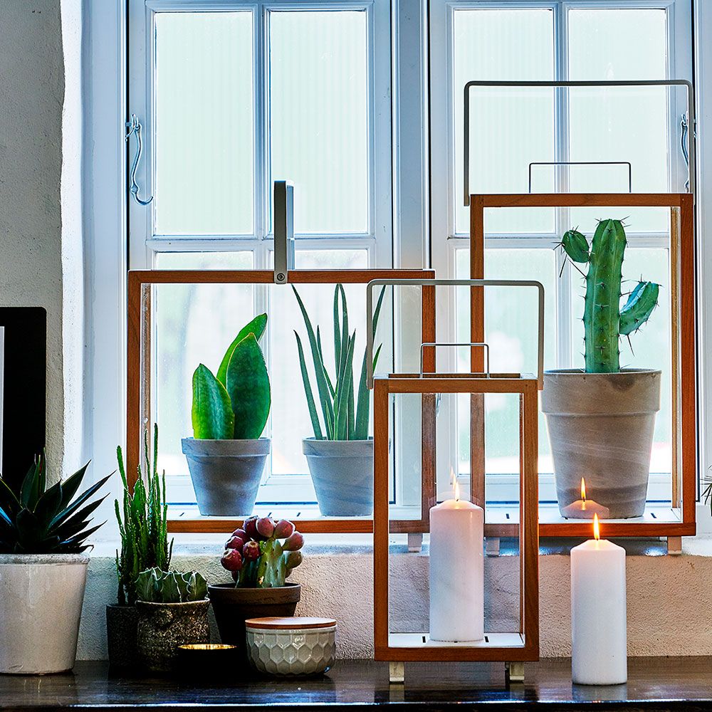  Lighthouse Laterne groß Lava Grau