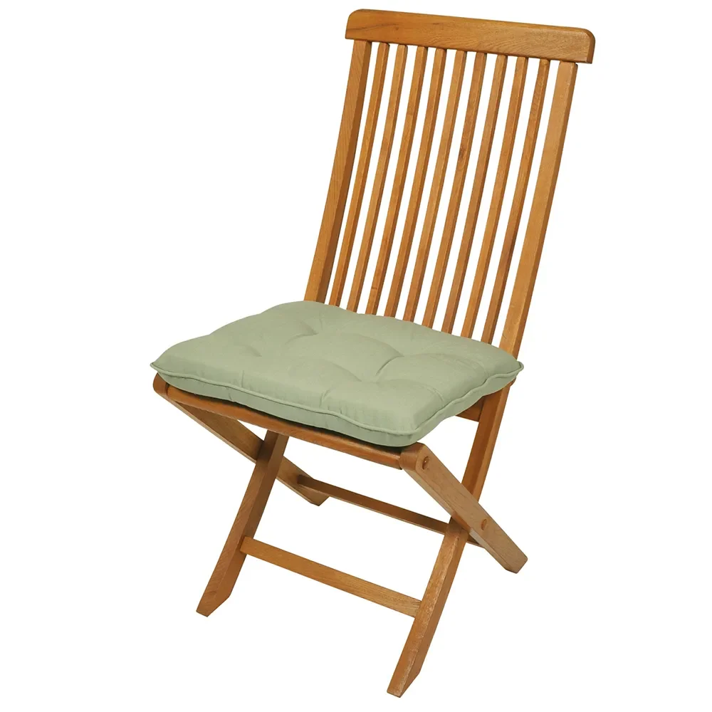 Laos Sitzkissen 42x45 cm Olive