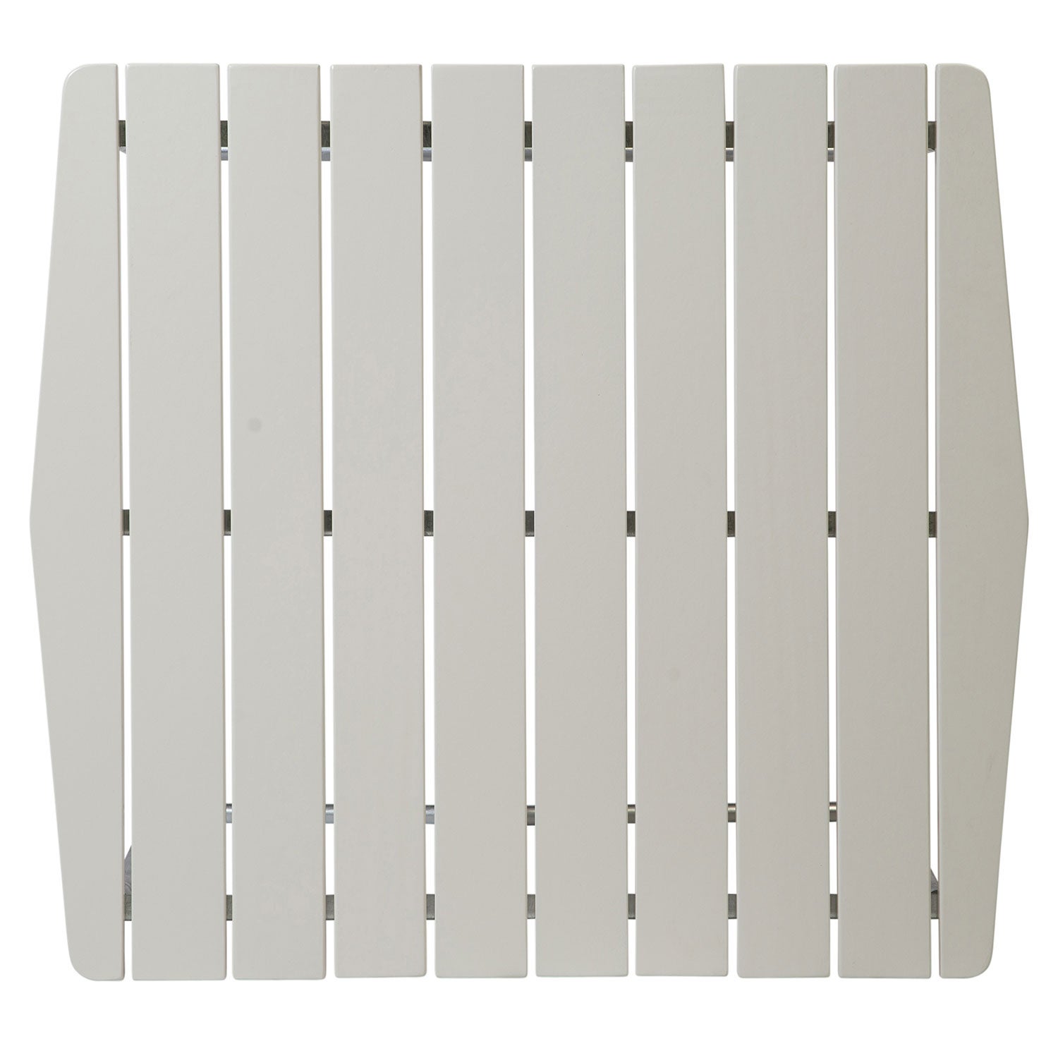 Tisch B31 84 Eiche weiß lackiert / Gestell feuerverzinkt