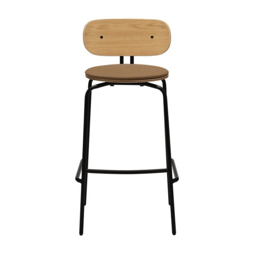 Curious Barhocker Eiche/Schwarz Sugar Brown