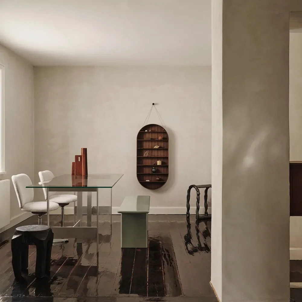 Lager Esstisch 200x90 cm - Glass/Aluminium