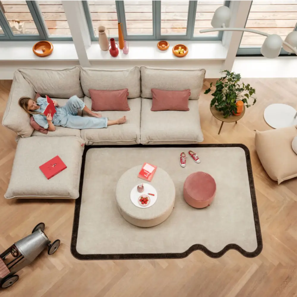 sumo Sofa-Eckteil boucle recycled beige