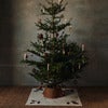 Handgeflochtener Weihnachtsbaumrock Natural
