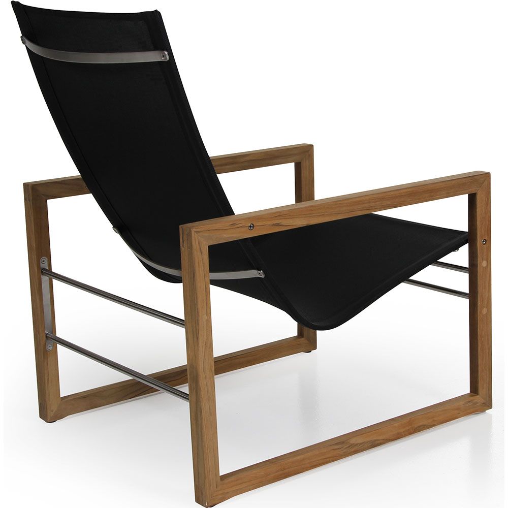 Vevi Sessel natur/schwarz