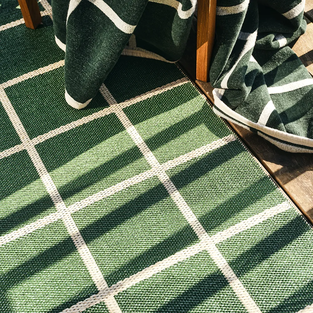 Gewebter Teppich Criss Leaf 180x260 cm