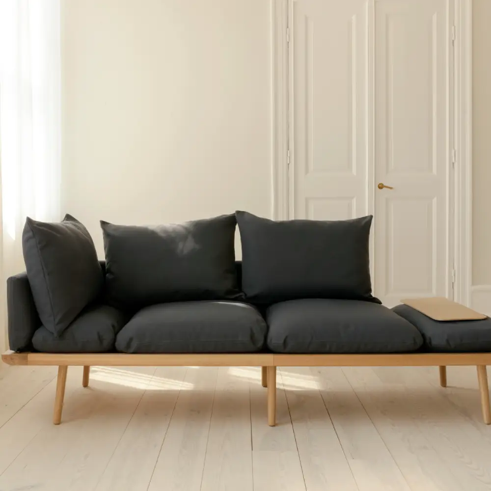 Lounge Around  3-Sitzer-Sofa Oak/Shadow