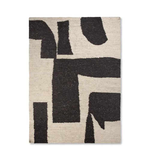 Piece Teppich 200x300 cm - Off-white/Coffee