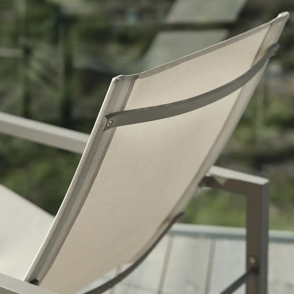 Vevi Sessel Khaki/Offwhite